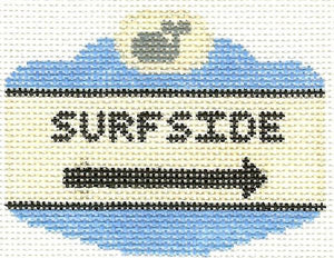 Surfside Sign Ornament