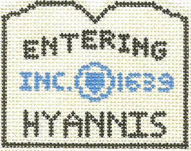 Hyannis Sign Ornament