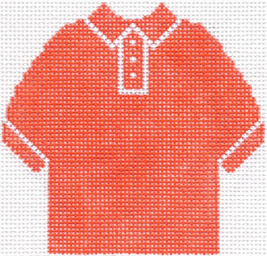 Orange Polo Shirt Ornament