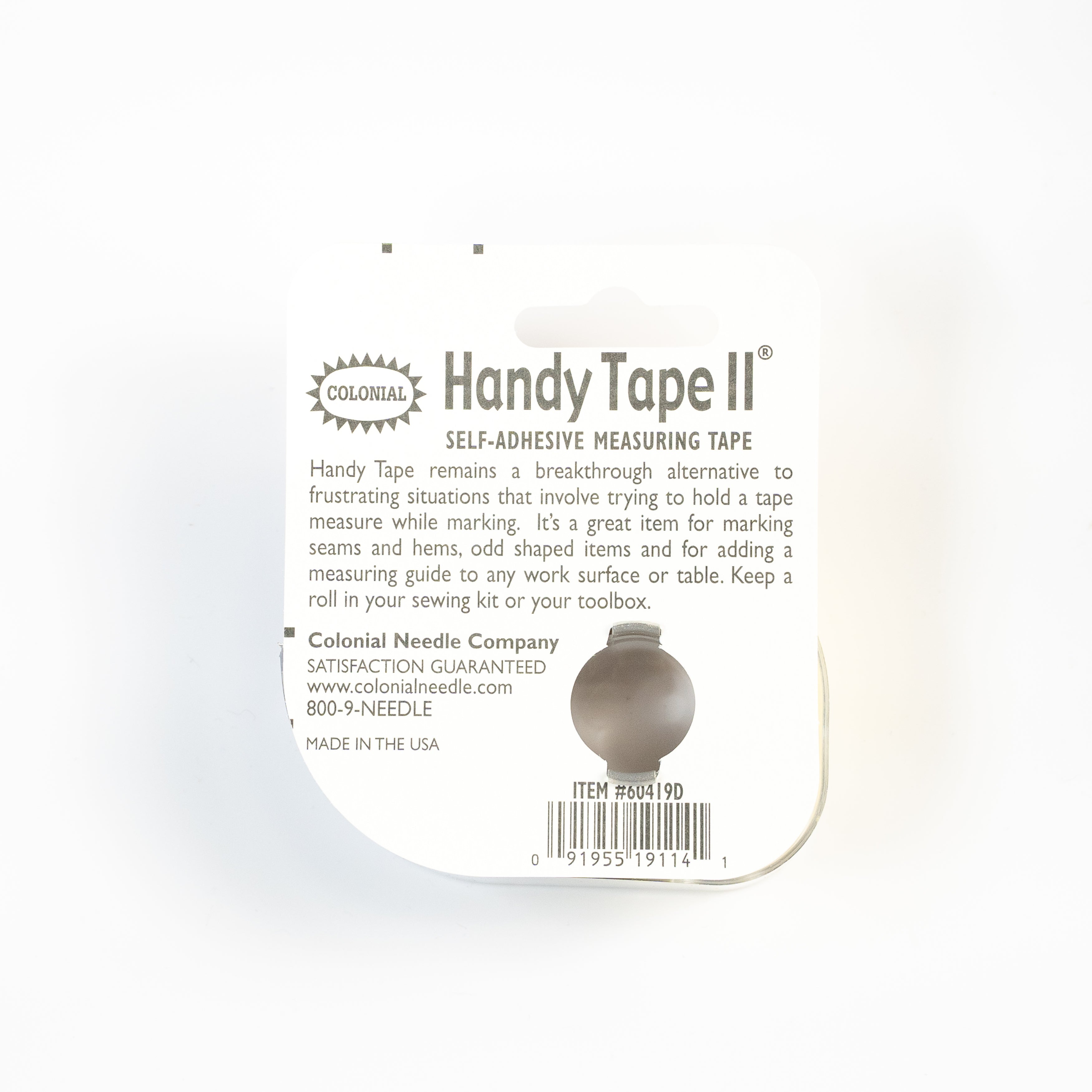 Handy Tape II® Self-adhesive Measuring Tape 7.6m/25ft Repositionable Tape  for Measuring & Marking Handy Tool for Every Creator 