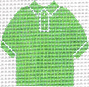 Lime Green Polo Shirt Ornament