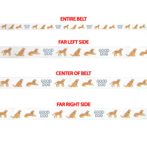 Yellow Lab Belt