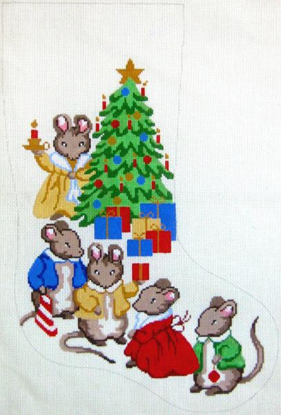 Mouse Family Christmas Stocking