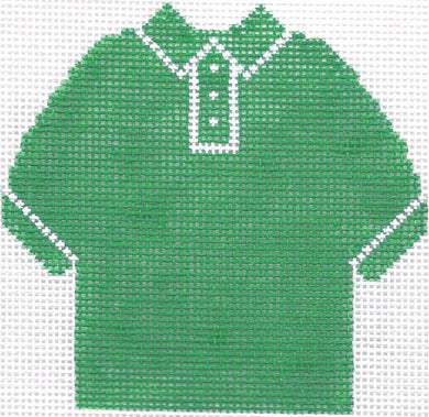 Green Polo Shirt Ornament