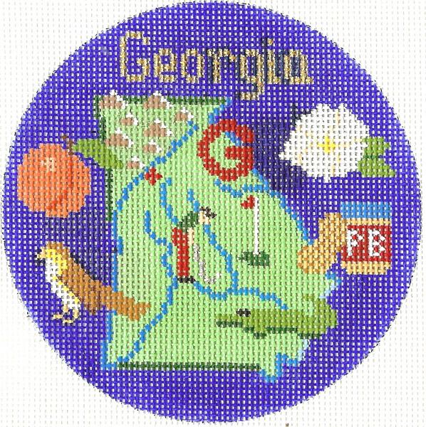 Georgia Ornament