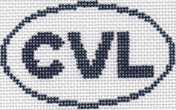 CVL (Charlottesville, VA) Oval Ornament