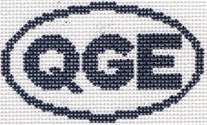 QGE (Quogue, NY) Oval Ornament