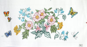 Floral Bench Cover