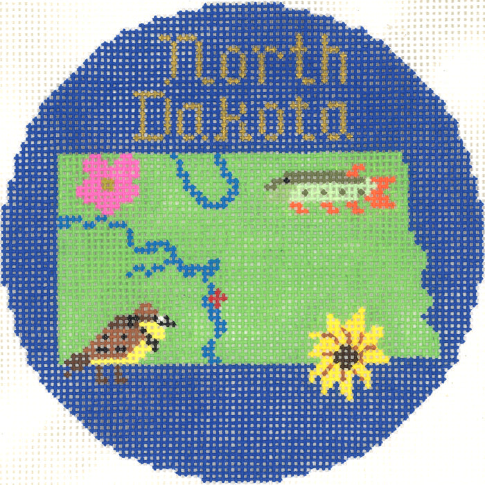 North Dakota Ornament