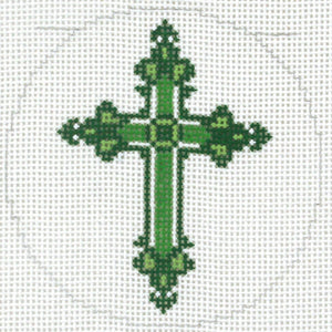 Lime Green Cross