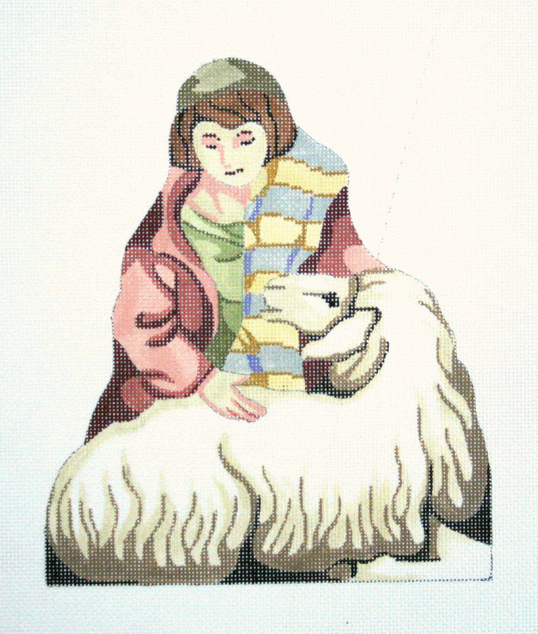 Kneeling Shepherd