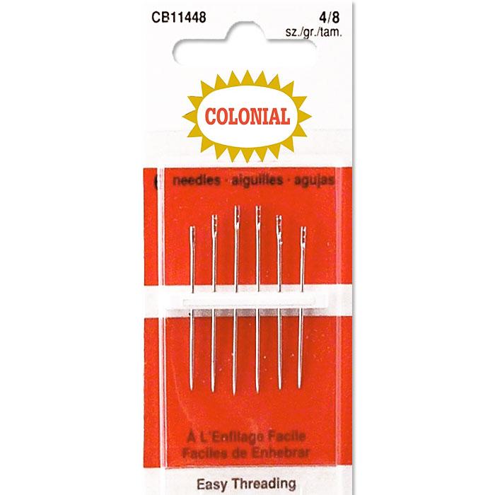 colonial easy threading sharp needles