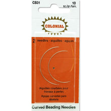 colonial curved beading needles