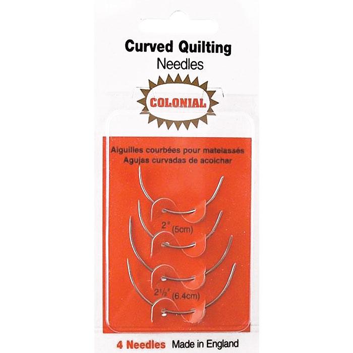colonial curved quilting needles