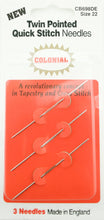 colonial double pointed tapestry needles