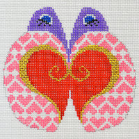Pink and Red Hearts Petite Love Bug