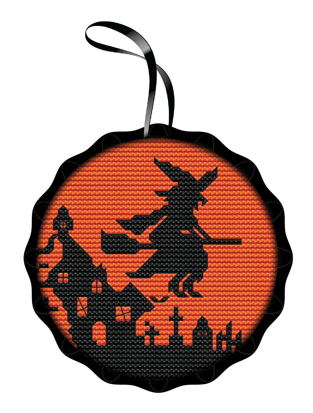 Witch Spooky Ornament