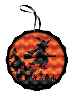 Witch Spooky Ornament