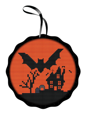 Bat Spooky Ornament