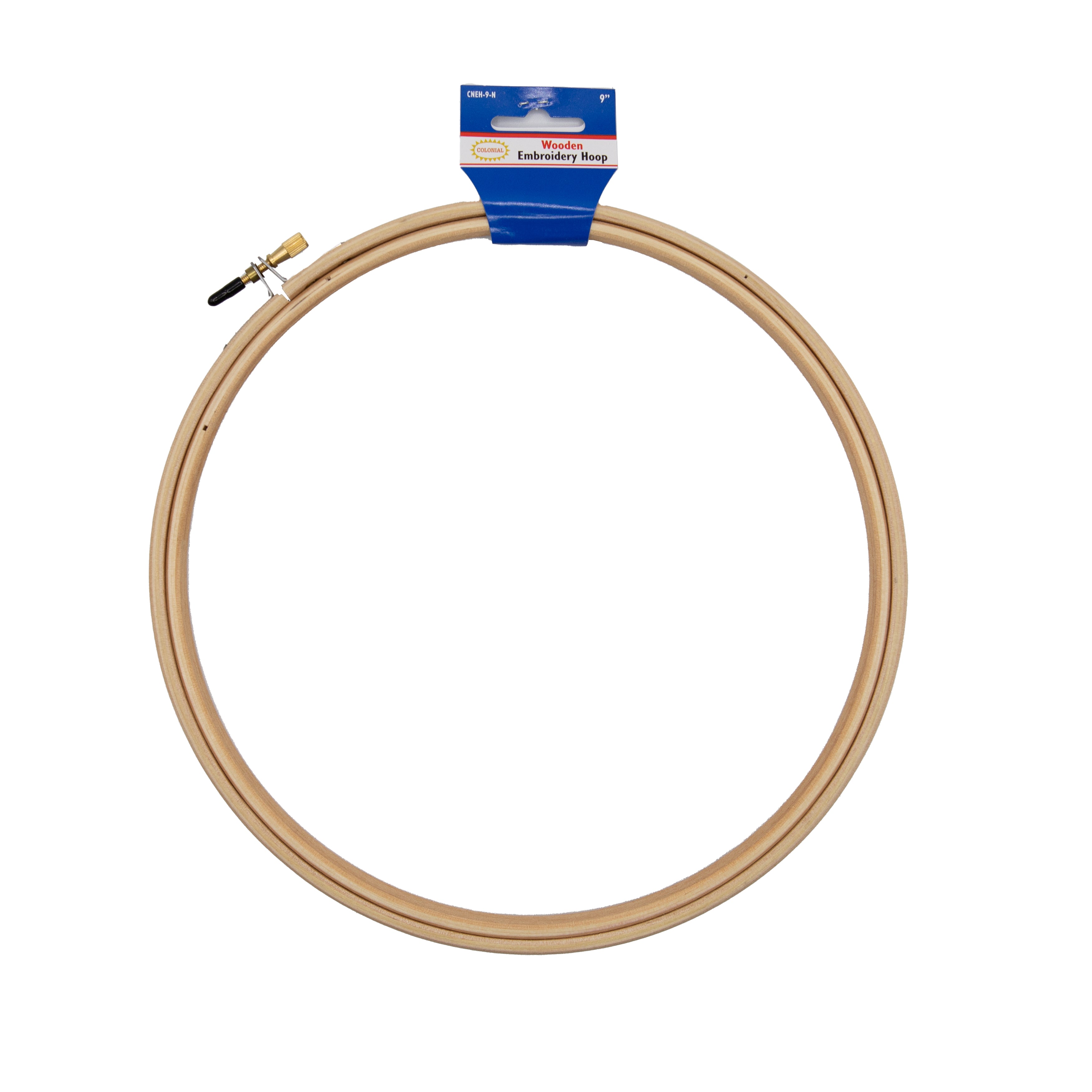 9 inch embroidery hoop with rounded edges