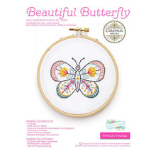 Beautiful Butterfly Embroidery Kit