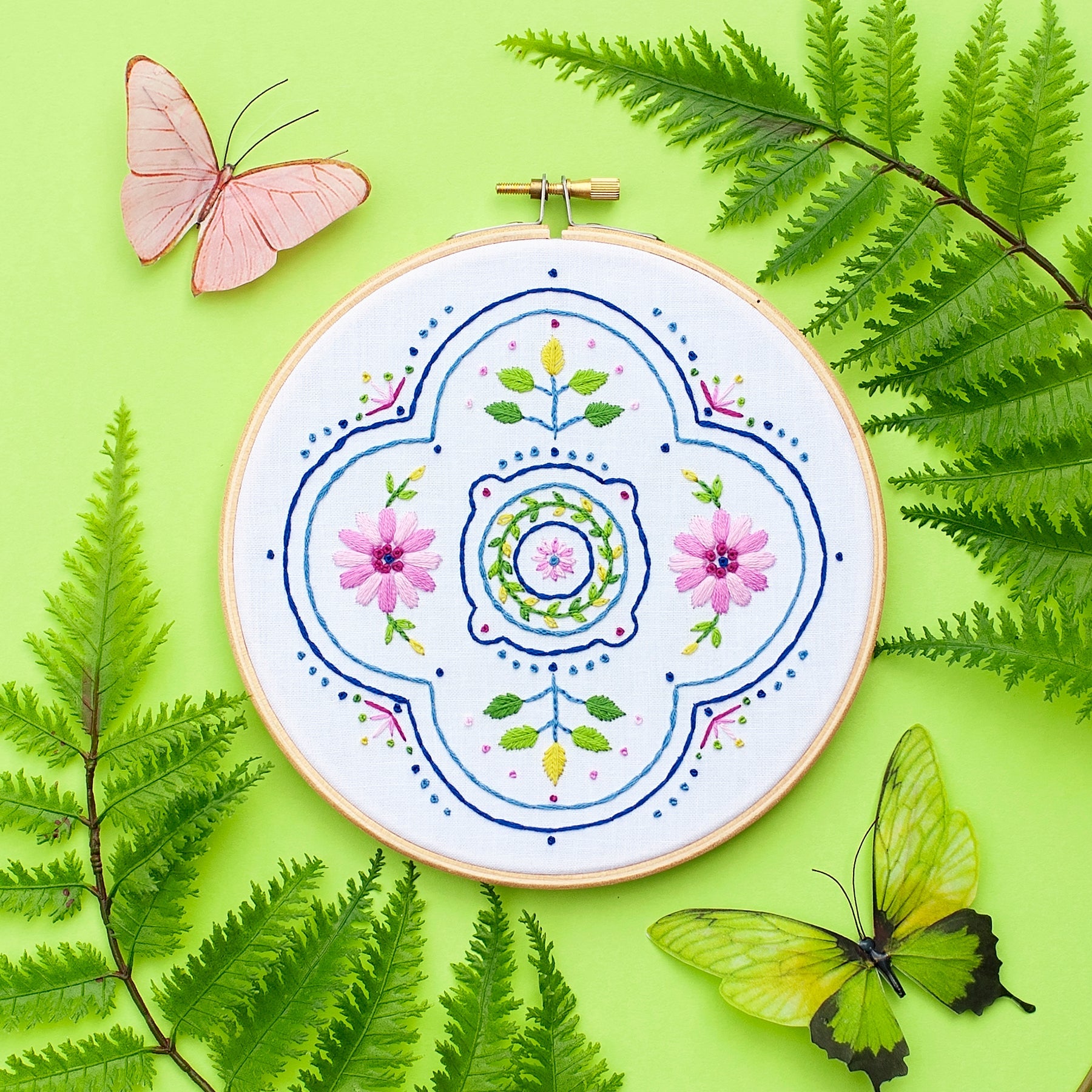 In the Garden Embroidery Kit