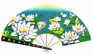Water Lilies Fan