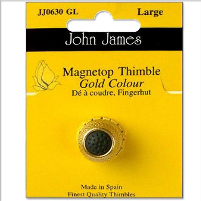 John James Quilter's Top Thimble - Size Large