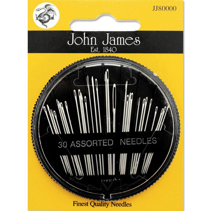 John James Assorted Embroidery Needles 3/7 – dropclothsamplers