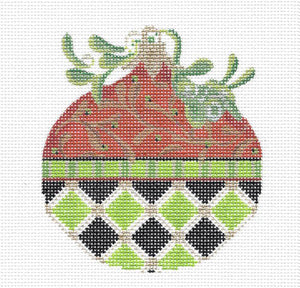 Peridot Kissing Ball Stitch Guide