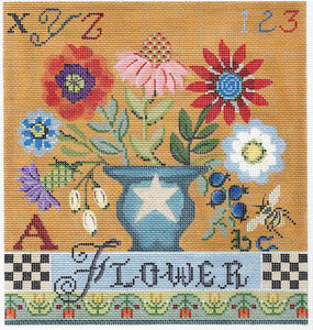 Country Flower Sampler Thread Kit