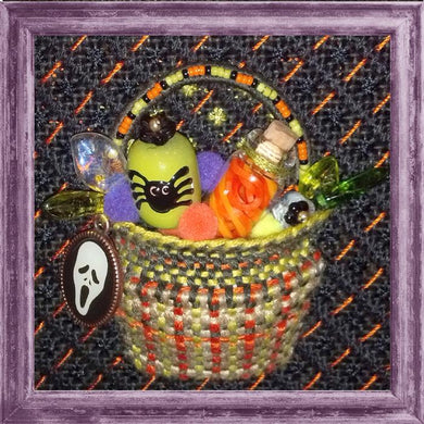 Tiny Halloween Tricks Basket