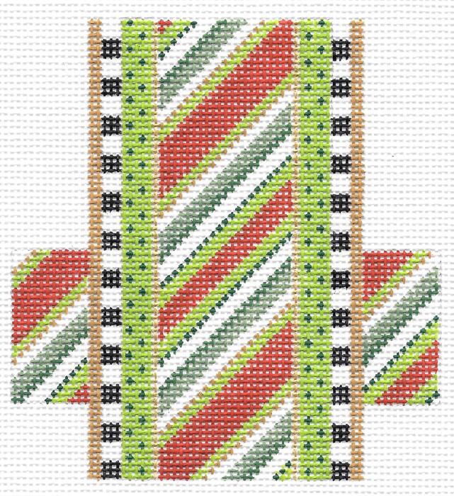 Striped Christmas Crunch Bar