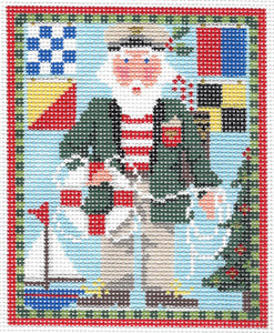 Mini Sailing Santa