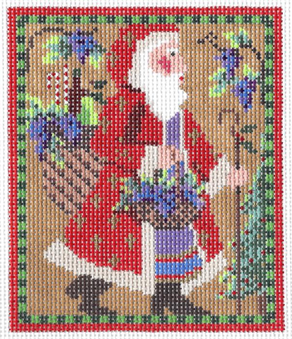 Mini Wine Country Santa
