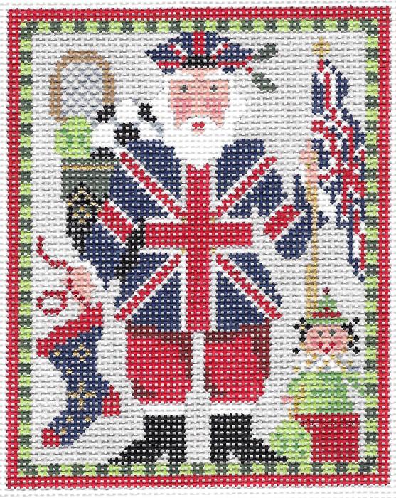 British Union Jack Mini Santa