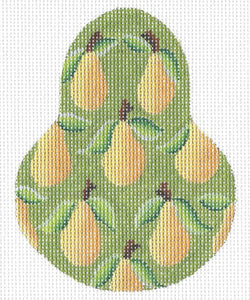 Yellow Bartlett Pear Stitch Guide