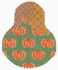 Pumpkin Patterned Pear Stitch Guide