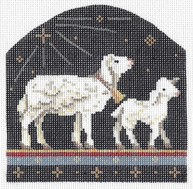 Mama Sheep & Her Lamb