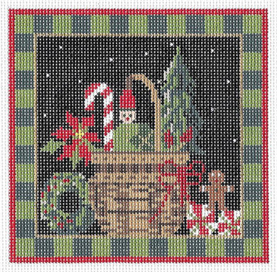 Christmas Basket Embellishment Kit