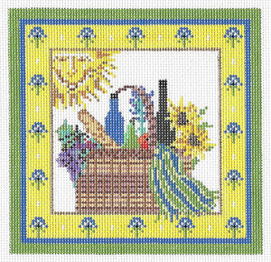 Provence Picnic Basket Embellishment Kit
