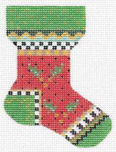 Red Holly Sock