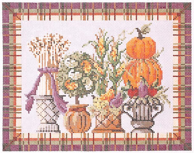 Autumn Topiaries Stitch Guide
