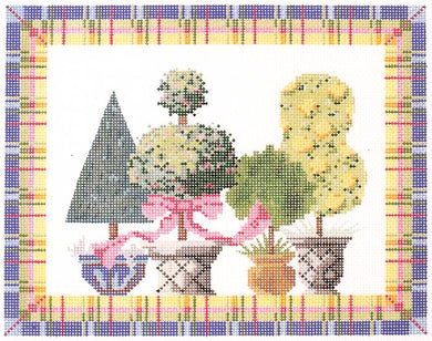 Springtime Topiaries Stitch Guide