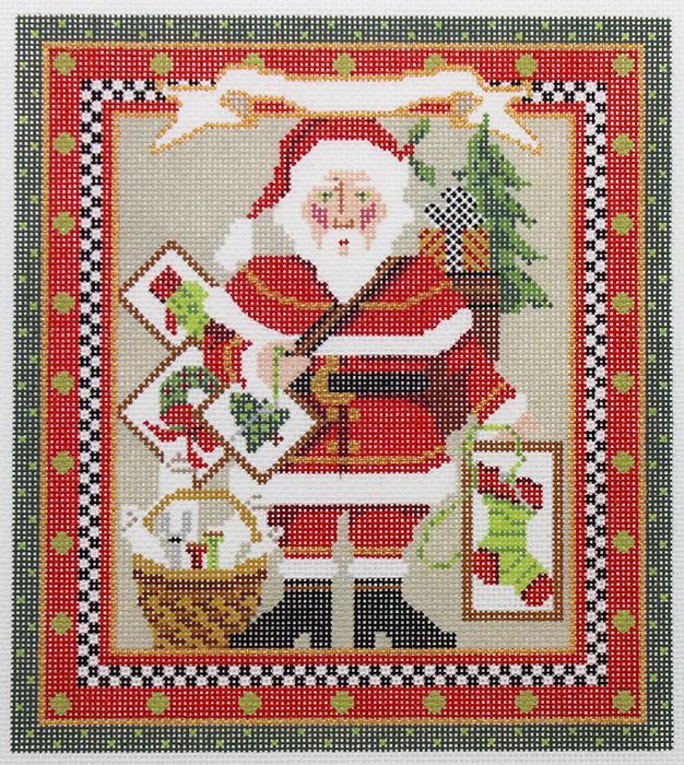 Classic Stitching Santa