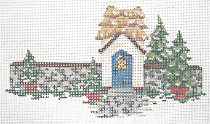 Village Gate House Stitch Guide