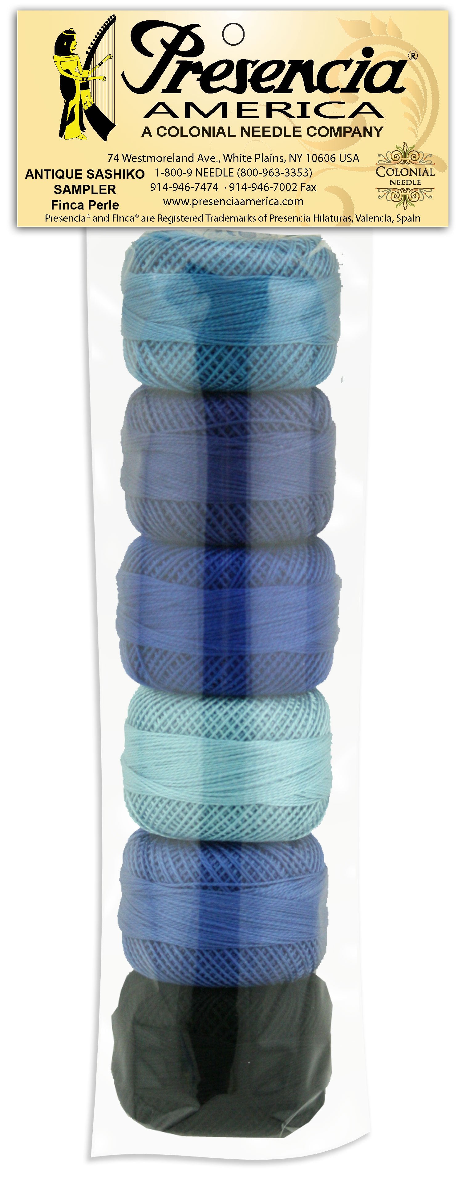 FINCA PERLE SAMPLER ANTIQUE SASHIKO