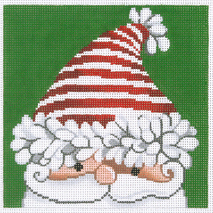 Santa with Striped Hat