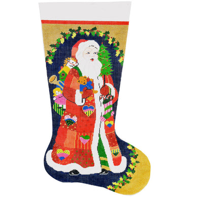 Heart Santa Stocking