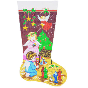 Christmas Nativity Stocking